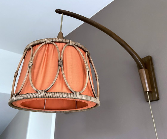 Image 1 of Grote Vintage Deense Wandlamp