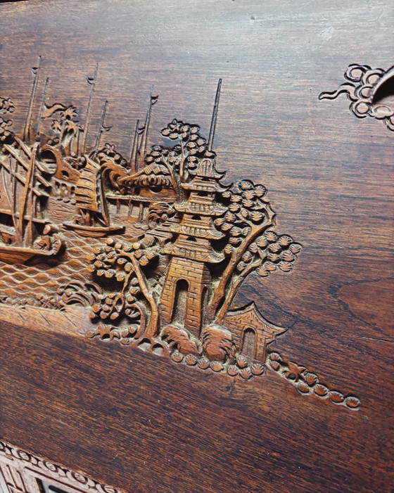 Escritorio secretario chino antiguo – Armarios de almacenamiento, Wood (photo 13 of 15)