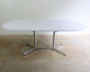 Vintage uitschuifbare eettafel