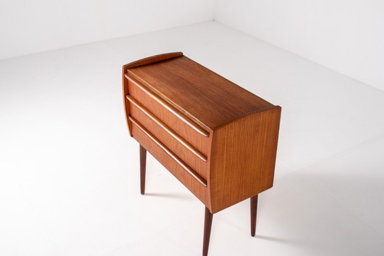 Image 1 of Vintage Mid-Century Teak Chest of Drawers, 1960s, Denmark