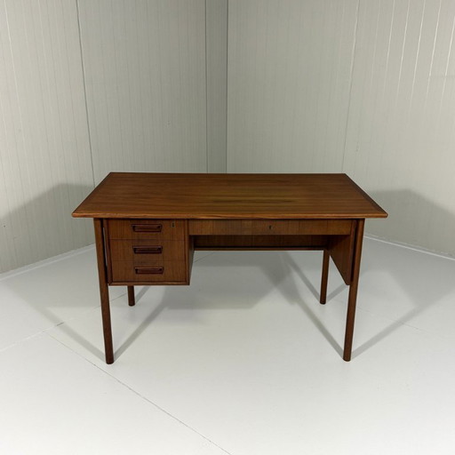 Gunnar Nielsen Teak Escritorio Independiente Tibergaard Dinamarca
