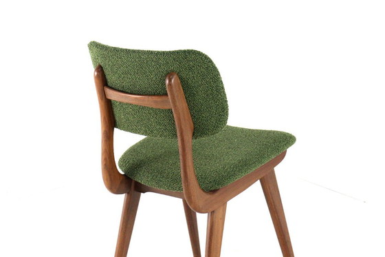 Image 1 of Set di 4 sedie da pranzo imbottite vintage