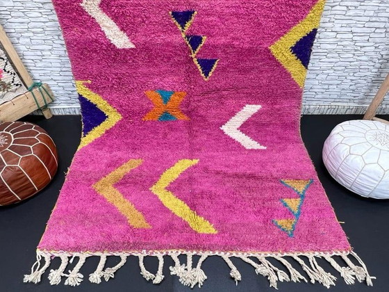 Handgeknüpfter rosa Teppich 300x200 – Teppiche & Läufer, Wool (photo 7 of 8)