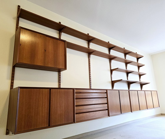 Image 1 of Poul Cadovius Royal Shelf Unit Wall 60s 70s Vintage Designfurniture