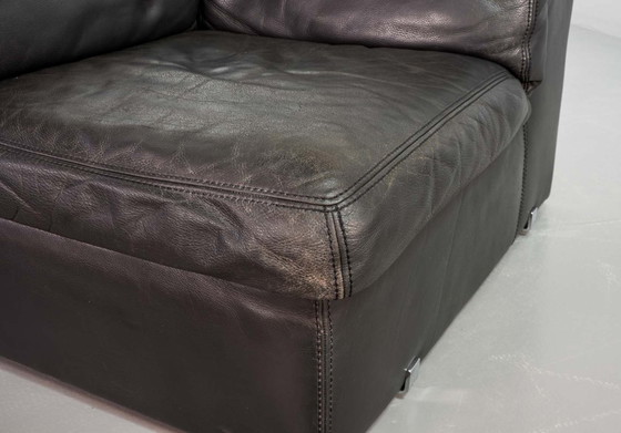 Canapé modulaire Jeep en cuir gris, années 1970, ensemble de 4 – Durlet, Canapés modulables, Leather (photo 33 of 38)
