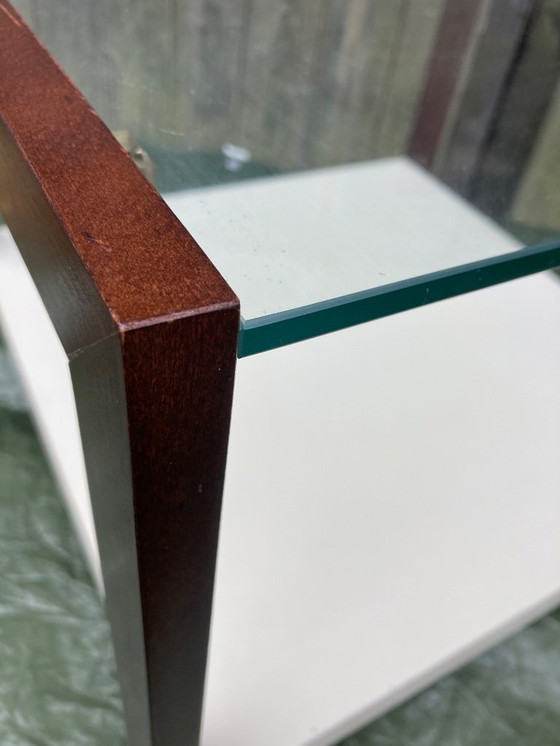 Image 1 of 2 x elegant vintage coffee tables - side tables - on casters