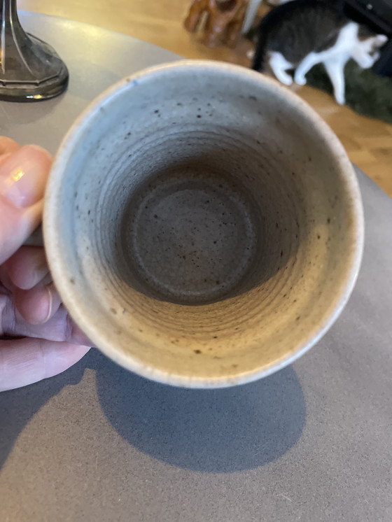 Image 1 of Vintage Mobach beker met oor