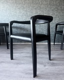 6 poltrone “Miss” design di Afra & Tobia Scarpa,1986 circa per Molteni