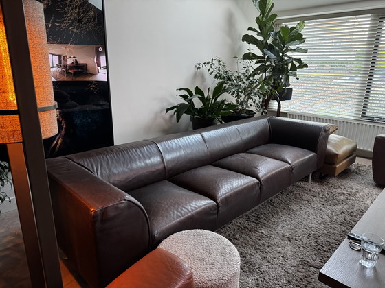 Image 1 of Montis Nindes Bank in pelle marrone