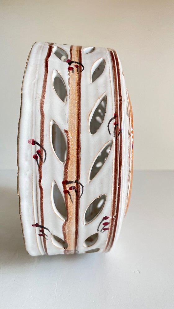 Ambachtelijke Geëmailleerde Terracotta Wandlamp – Wandlampen, Keramiek (photo 19 of 27)