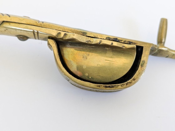 Spegnicandele vintage in ottone a forma di forbici – Oggetti decorativi, Brass (photo 11 of 15)