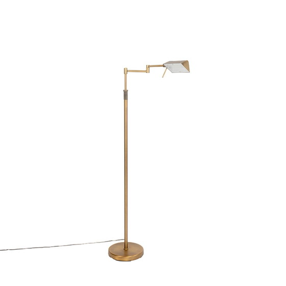 Lampadaire Vintage Design Bronze avec LED et Variateur Tactile – Métal (photo 2 of 13)