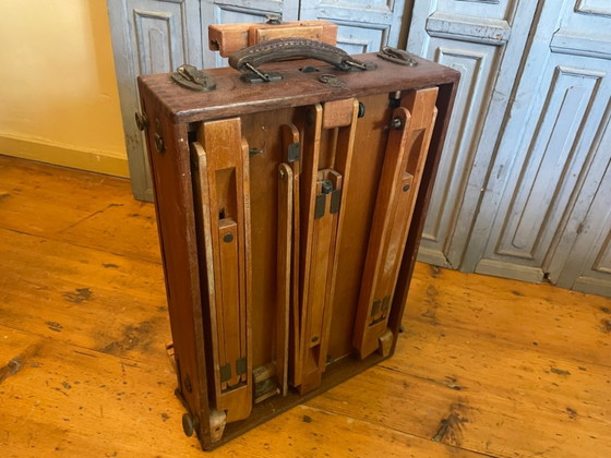 French 1920s Portable Easel Field Easel Painter's Easel – Decorative Objects, Wood (photo 4 of 17)