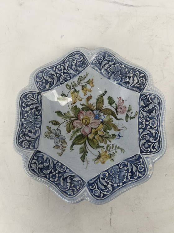 Italian Ceramic Wall Plate Set Franco Rufinelli Assisi – Wall decoration (photo 4 of 8)