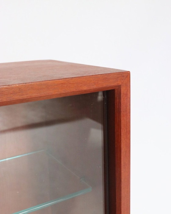 Image 1 of Libreria vintage in teak, vetrina, mobili retrò