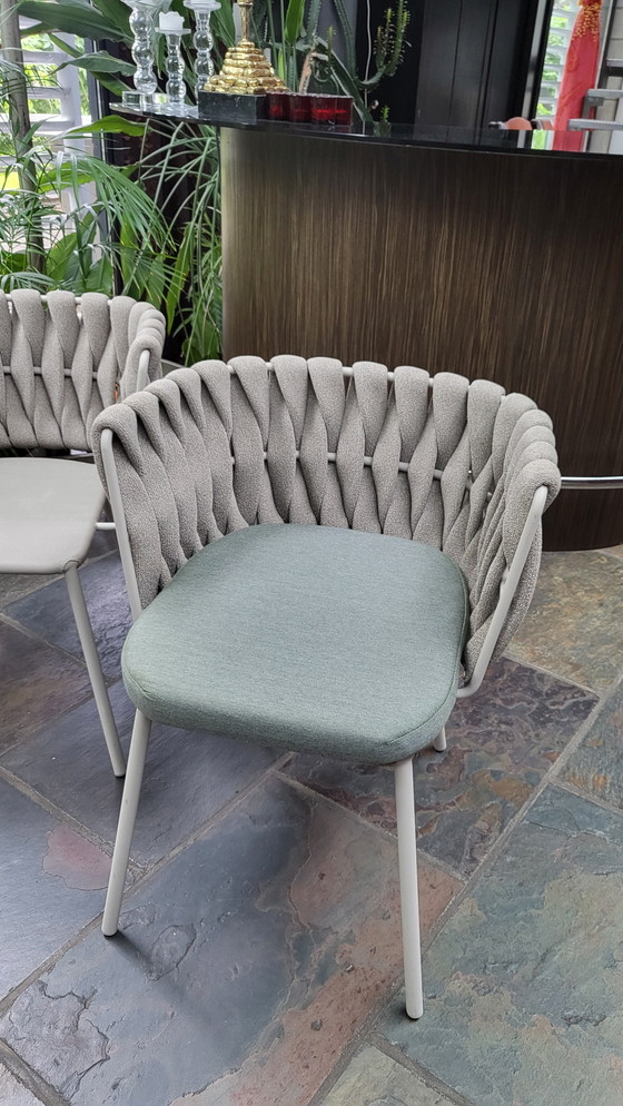 Image 1 of TRIBU garden set: TAO table + 8 TOSCA chairs