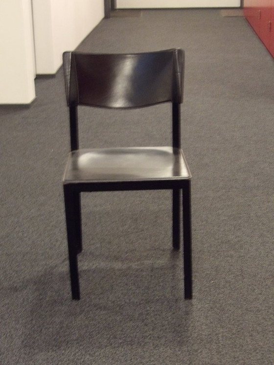 Image 1 of 3 Designer-Esszimmerstühle Enrico Pellozzoni Modell Alex