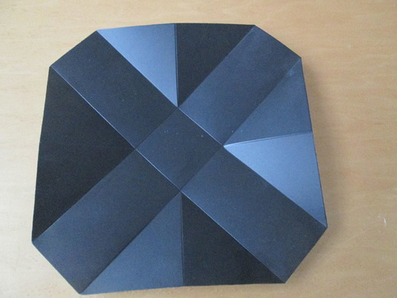 Image 1 of Design Set of 3 origami bowls created by Tair and Mercier (Paris) in 1987.