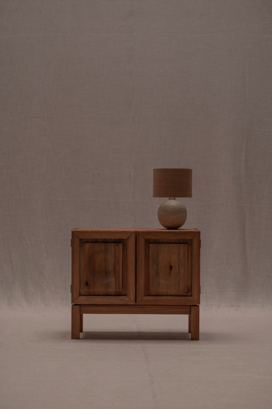 Image 1 of Armoire brutaliste à deux portes 1960
