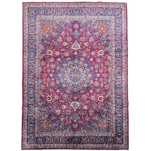 Hand-knotted Persian carpet Mashhad 345X250