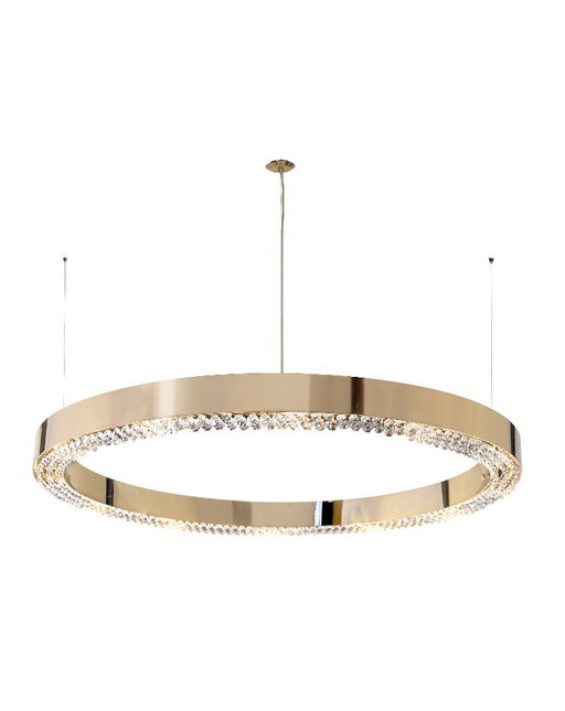 Lampadario Castro Lighting METIS | Ø 100 cm | Cristalli Swarovski | Ottone placcato oro 24 carati