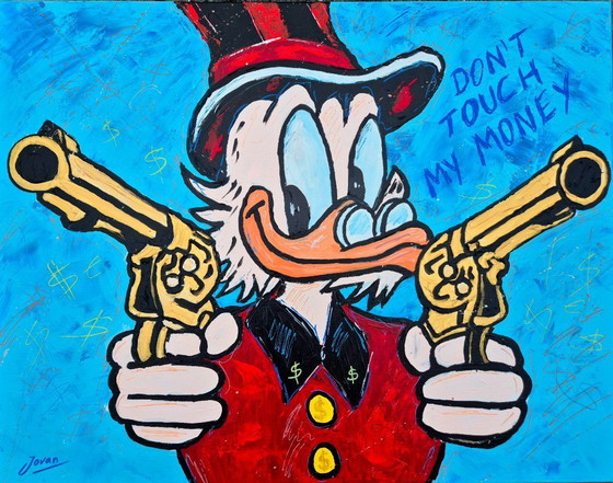 Image 1 of Jovan Srijemac (1962) - Uncle Scrooge with golden guns
