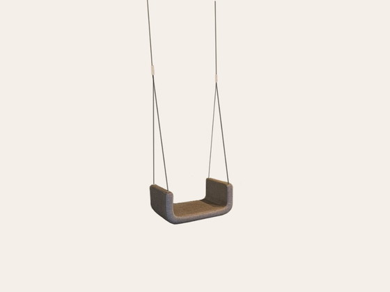 Softline ME&U Altalena – Tessuto grigio | Busk + Hertzog – Sedie a dondolo, Metallo, Tessile (photo 4 of 5)