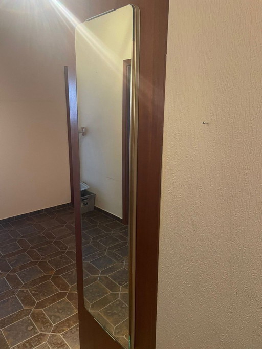 Credenza italiana di metà secolo con specchio — di Umberto Mascagni (anni '50-'60)