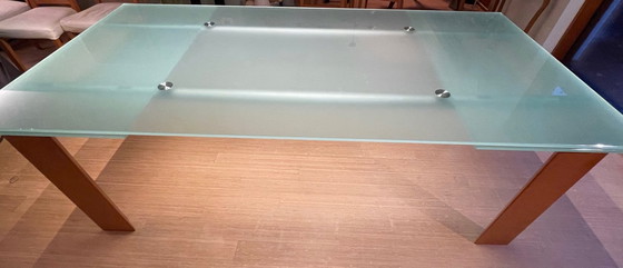 Image 1 of Table sur pilotis Desalto (Decoma) - extensible