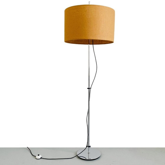 Image 1 of Vintage design chrome floor lamp Staff Leuchten 1970's
