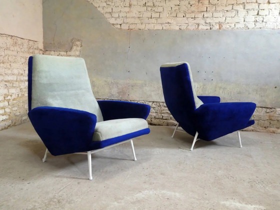Par de sillones de Guy Besnard, 1960 – Besnard (Guy), Vintage (photo 2 of 8)