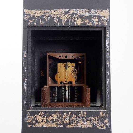 Image 1 of Vintage brutalistische staande klok, jaren 70