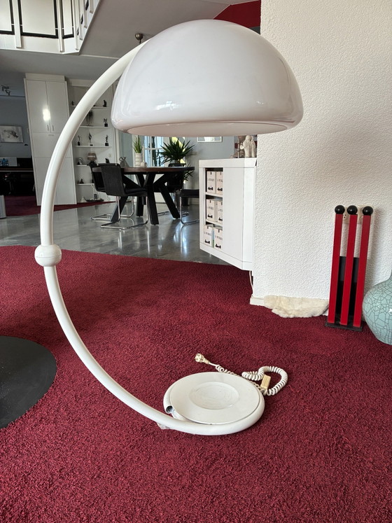 Martinelli Design Stehleuchte, Martinelli Luce, Stehleuchten, Metall, Kunststoff, Weiß (Foto 2 von 5)