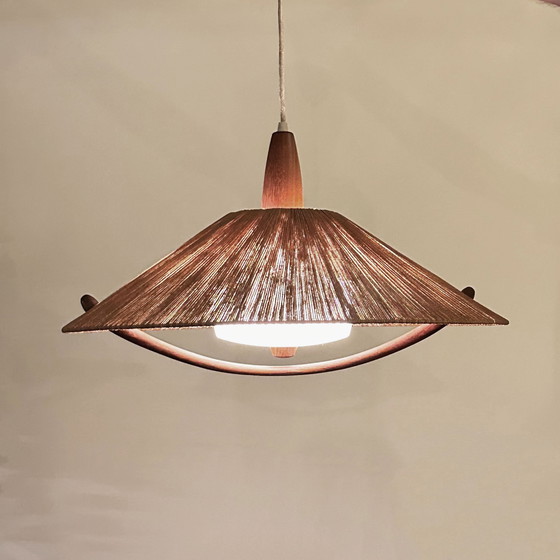 Image 1 of Vintage Temde Leuchten Mid-Century Pendant Lamp