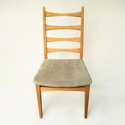 Rareté de la collection ! 3x Chaise de cuisine/salle à manger vintage des années 70, chaise à barreaux, made in Germany