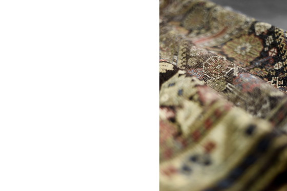 Image 1 of Tappeto Qashqai orientale lungo, tessuto a mano, stile nomade, anni '20