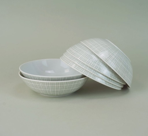 6 GUARNICIONES Arzberg 2025 Heinrich Löffelhardt 1957 Diseño clásico - Juego 2