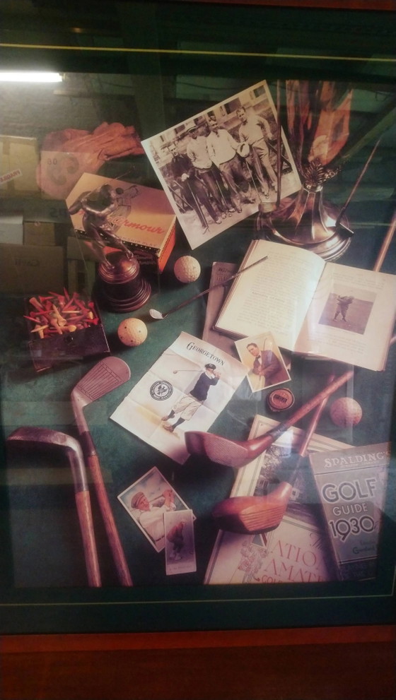 Cornice Golf I, stampa d'arte su carta di "Mr. Harrison" – Fotografie, Paper, Wood (photo 2 of 12)