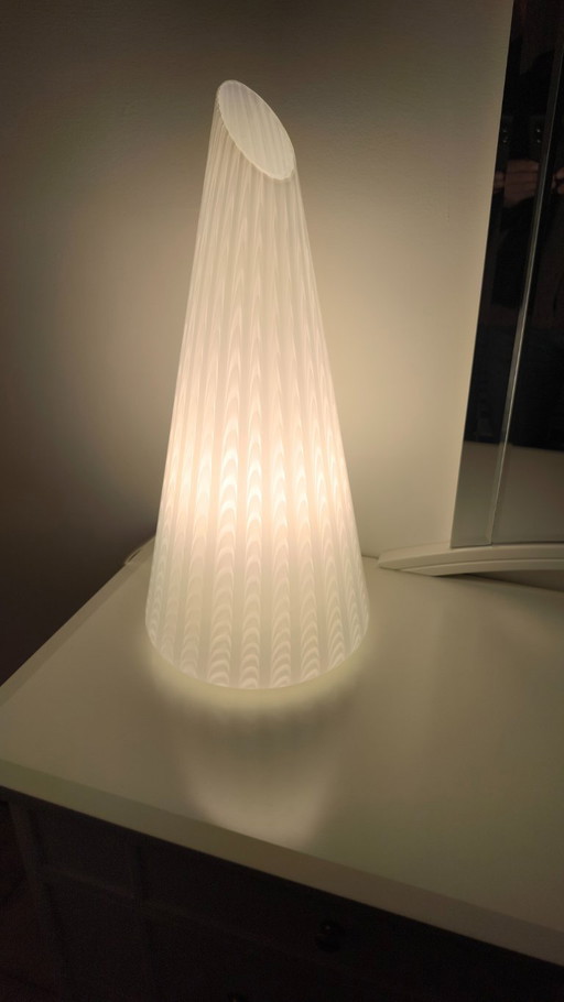 Ensemble de 3 lampes de table Murano des années 1970