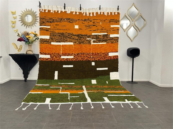 Image 1 of Grande tappeto berbero – stile Beni Ouarain – 300 cm x 188 cm