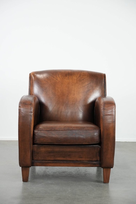 Image 1 of Vintage Schapenleren Armchair