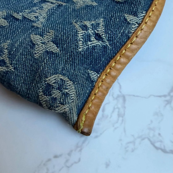 Louis Vuitton denim Sac Plat – Bolsos tote, Vintage (photo 25 of 27)