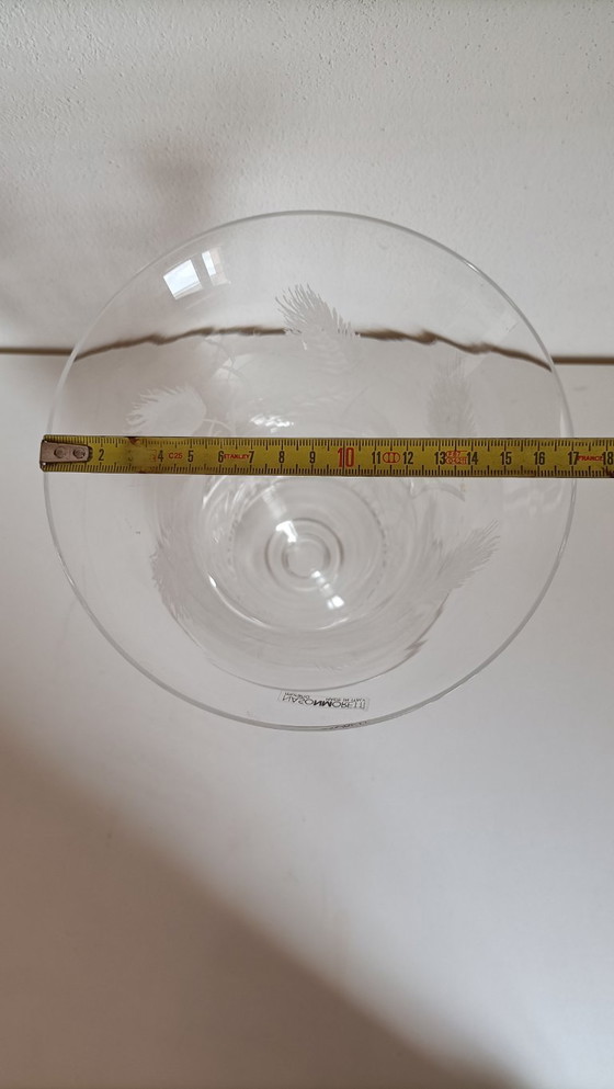 Vaso Nason Moretti Firmato Con Incisioni Floreali – Vasi, Glass, Murano Glass (photo 5 of 6)