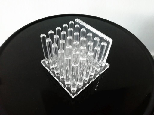 Lucite Fakiro VIP desk organizer Guzzini