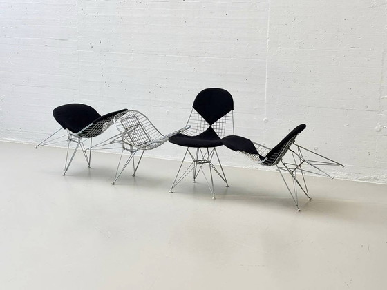 Image 1 of Set of 4 Mid - Century DKR Bikini chairs by Charles Eames for Vitra