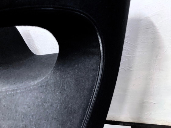 Image 1 of 2 Victoria & Albert armchairs in black, designed by Ron Arad for Moroso
