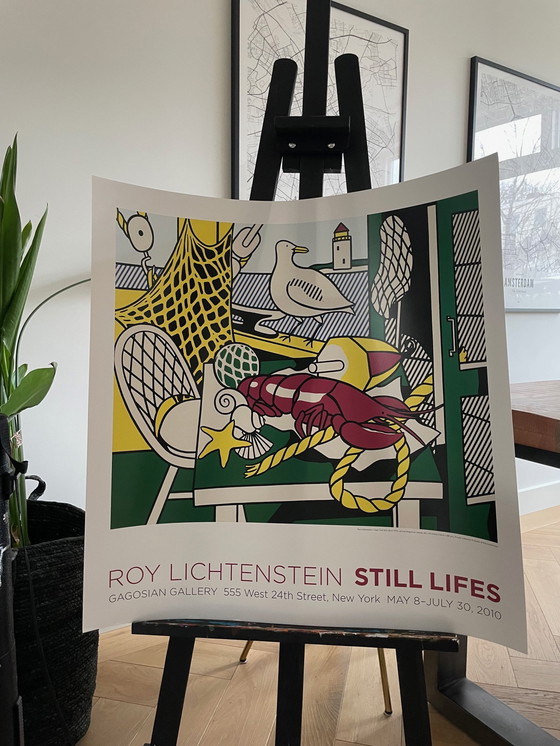 Image 1 of Roy Lichtenstein (1923-1997), Cape Cod Stilleven II, 1973, Copyright Estate of Roy Lichtenstein, Gedrukt in de VS