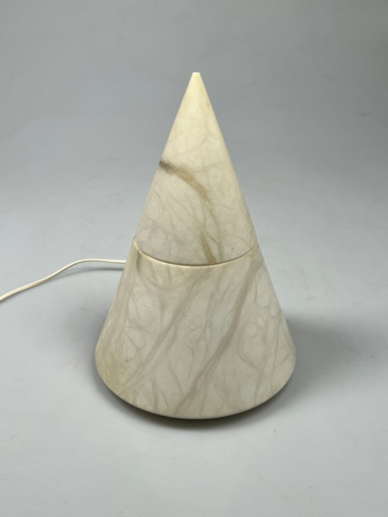 Image 1 of Vintage Albasten Lamp In Kegelvorm, Spanje, 1970's