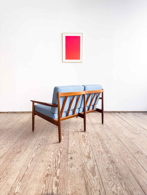 Mid-Century Modern Danish 2-Seat Sofa from Glostrup, 1950s