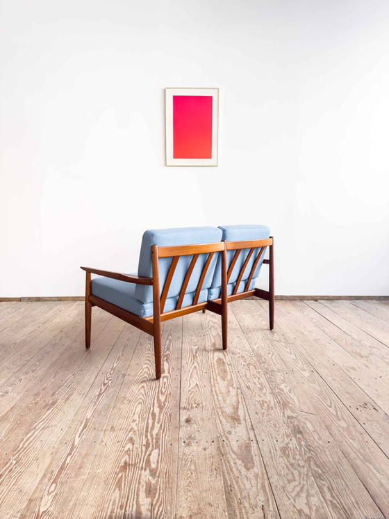 Image 1 of Mid-Century Modern Danish 2-Seat Sofa from Glostrup, 1950s